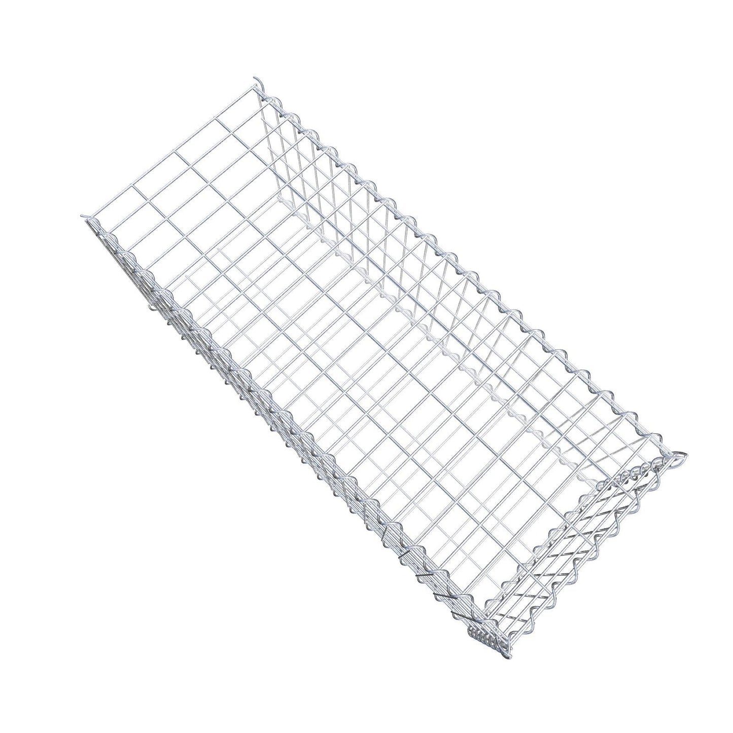 Add-on schanskorf type 2 100 cm x 40 cm x 40 cm (L x H x D), maaswijdte 5 cm x 10 cm, spiraalvormig