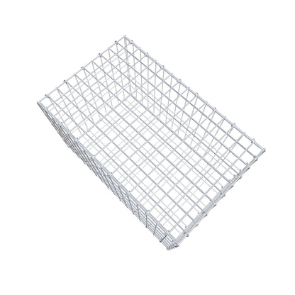 Gabione 80 cm x 50 cm x 50 cm (L x H x T), Maschenweite 5 cm x 10 cm, C-Ring