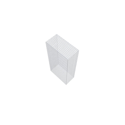 Mounted gabion type 3 200 cm x 100 cm x 50 cm (L x H x D), mesh size 5 cm x 5 cm, C-ring