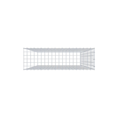 Anbaugabione Typ 4 200 cm x 100 cm x 30 cm (L x H x T), Maschenweite 5 cm x 10 cm, C-Ring