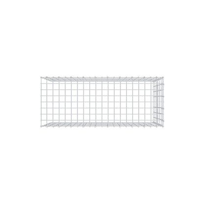 Gavión complementario de tipo 4 100 cm x 60 cm x 40 cm (L x A x P), malla 5 cm x 10 cm, anillo en C