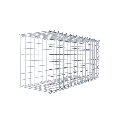 Anbaugabione Typ 2 80 cm x 40 cm x 30 cm (L x H x T), Maschenweite 5 cm x 5 cm, Spirale