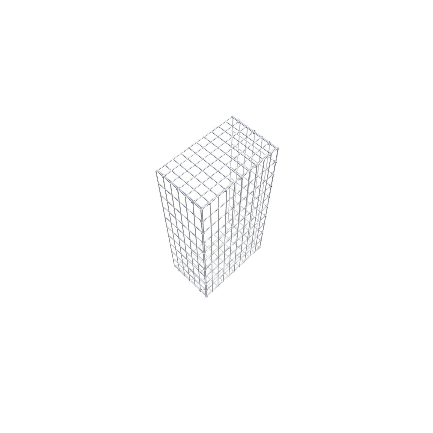 Fourche rapportée type 2 100 cm x 30 cm x 50 cm, mailles 5 cm x 10 cm, anneau en C