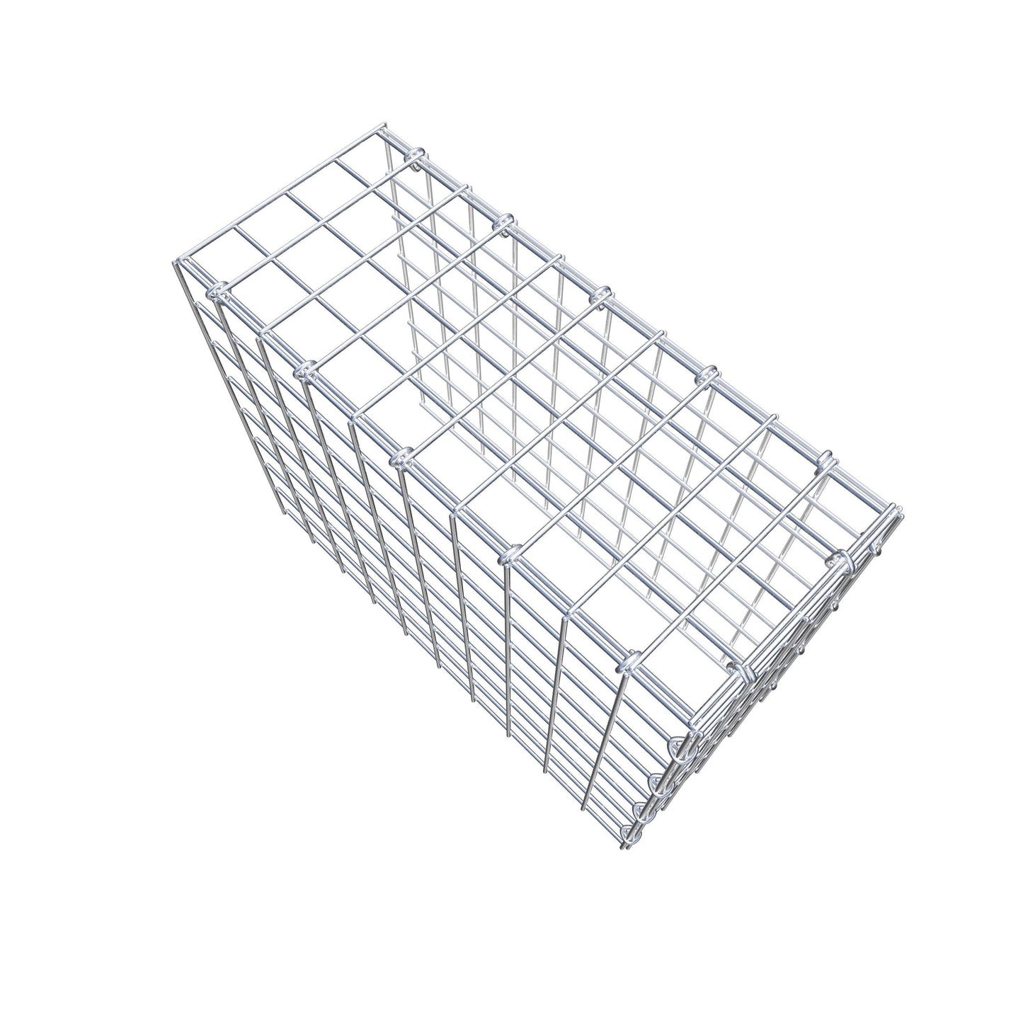 Gabião Tipo 4 50 cm x 40 cm x 20 cm (C x A x P), malhagem 5 cm x 5 cm, anel C