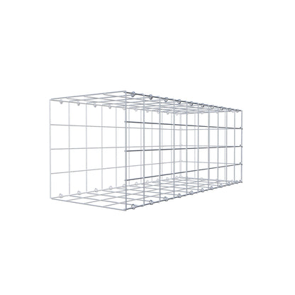 Gabião tipo 2 100 cm x 40 cm x 40 cm (C x A x P), malhagem 10 cm x 10 cm, anel C