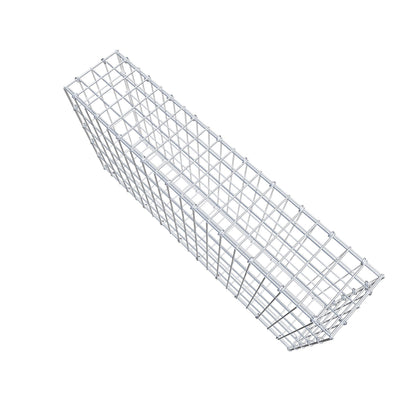 Gabione 100 cm x 50 cm x 20 cm (L x H x T), Maschenweite 5 cm x 10 cm, C-Ring