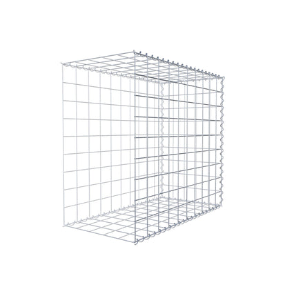Anbaugabione Typ 2 100 cm x 90 cm x 50 cm (L x H x T), Maschenweite 10 cm x 10 cm, Spirale