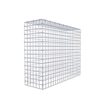 Gavión complementario de tipo 3 100 cm x 80 cm x 30 cm (largo x alto x fondo), malla 5 cm x 5 cm, anillo en C