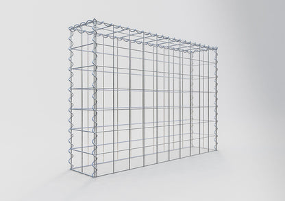 Opvokset gabion type 3 100 cm x 70 cm x 20 cm (L x H x D), maskestørrelse 10 cm x 10 cm, spiral