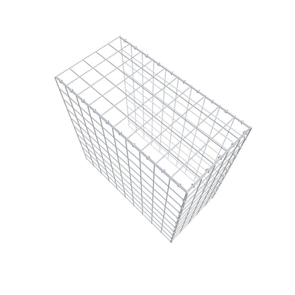 Gavión adicional tipo 4 100 cm x 100 cm x 50 cm (L x A x P), malla 10 cm x 10 cm, anillo en C