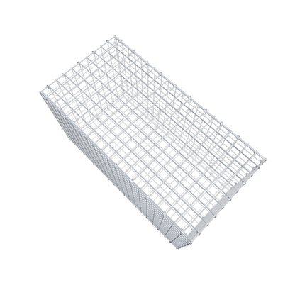 Gabion 100 cm x 60 cm x 50 cm (L x H x D), maskstorlek 5 cm x 5 cm, C-ring