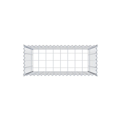 Grown-on gabion type 3 100 cm x 100 cm x 40 cm (L x H x D), mesh size 10 cm x 10 cm, spiral