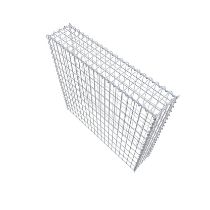 Anbaugabione Typ 3 100 cm x 100 cm x 20 cm (L x H x T), Maschenweite 5 cm x 10 cm, Spirale
