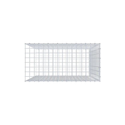 Gabião Tipo 2 100 cm x 80 cm x 40 cm (C x A x P), malhagem 5 cm x 5 cm, anel C