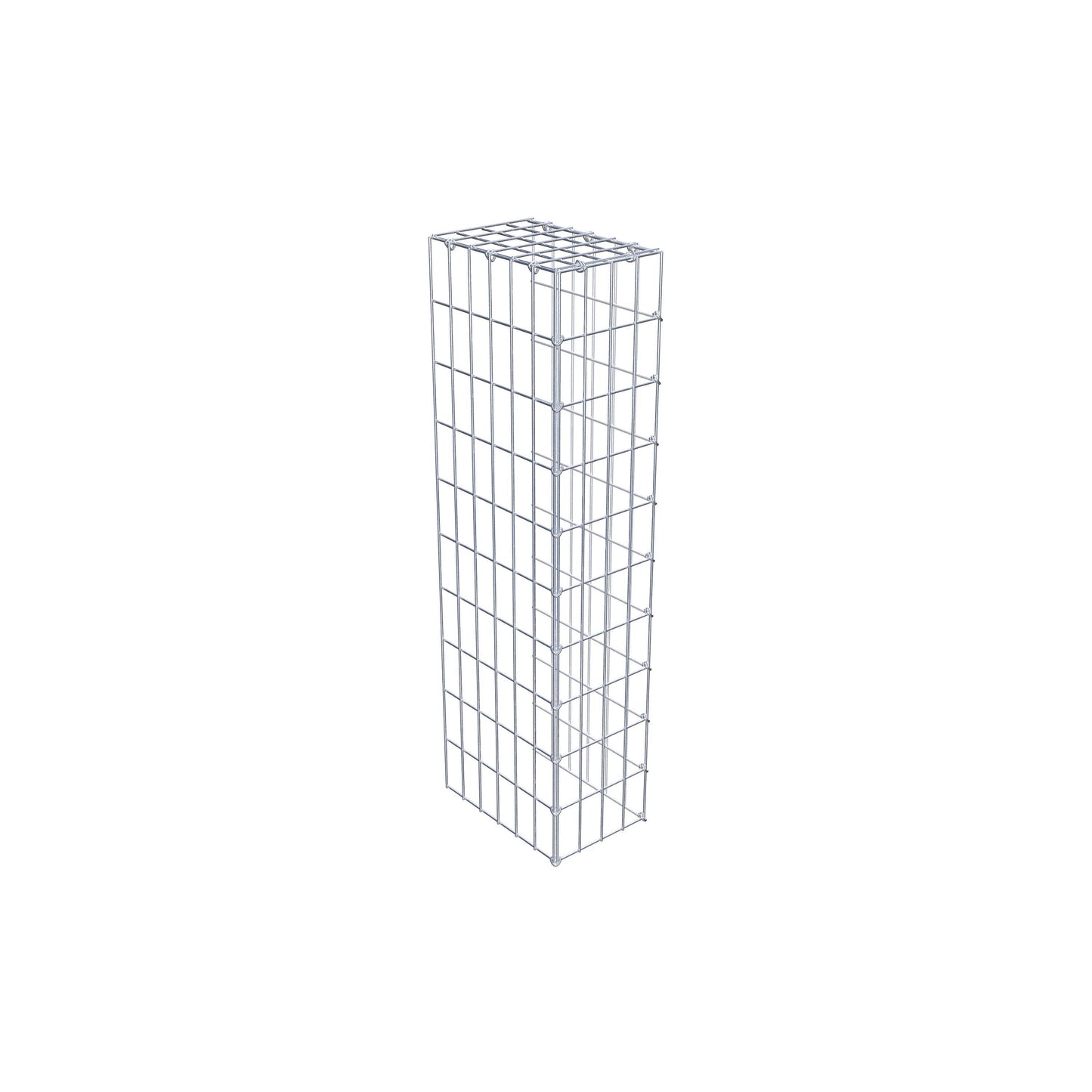 Fourche rapportée type 4 100 cm x 30 cm x 20 cm (L x H x P), mailles 5 cm x 10 cm, anneau C