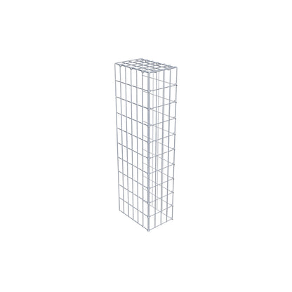 Fourche rapportée type 4 100 cm x 30 cm x 20 cm (L x H x P), mailles 5 cm x 10 cm, anneau C