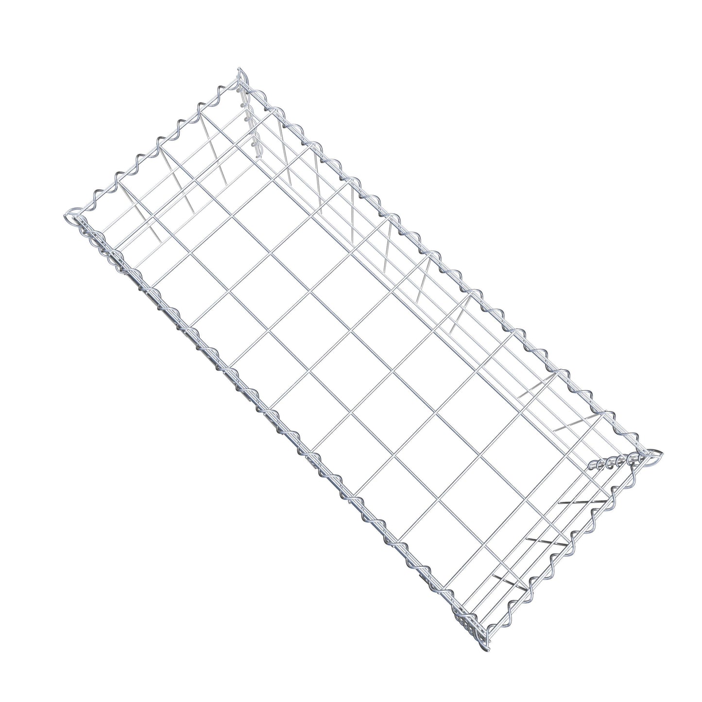 Gabião tipo 3 100 cm x 30 cm x 40 cm (C x A x P), malhagem 10 cm x 10 cm, espiral