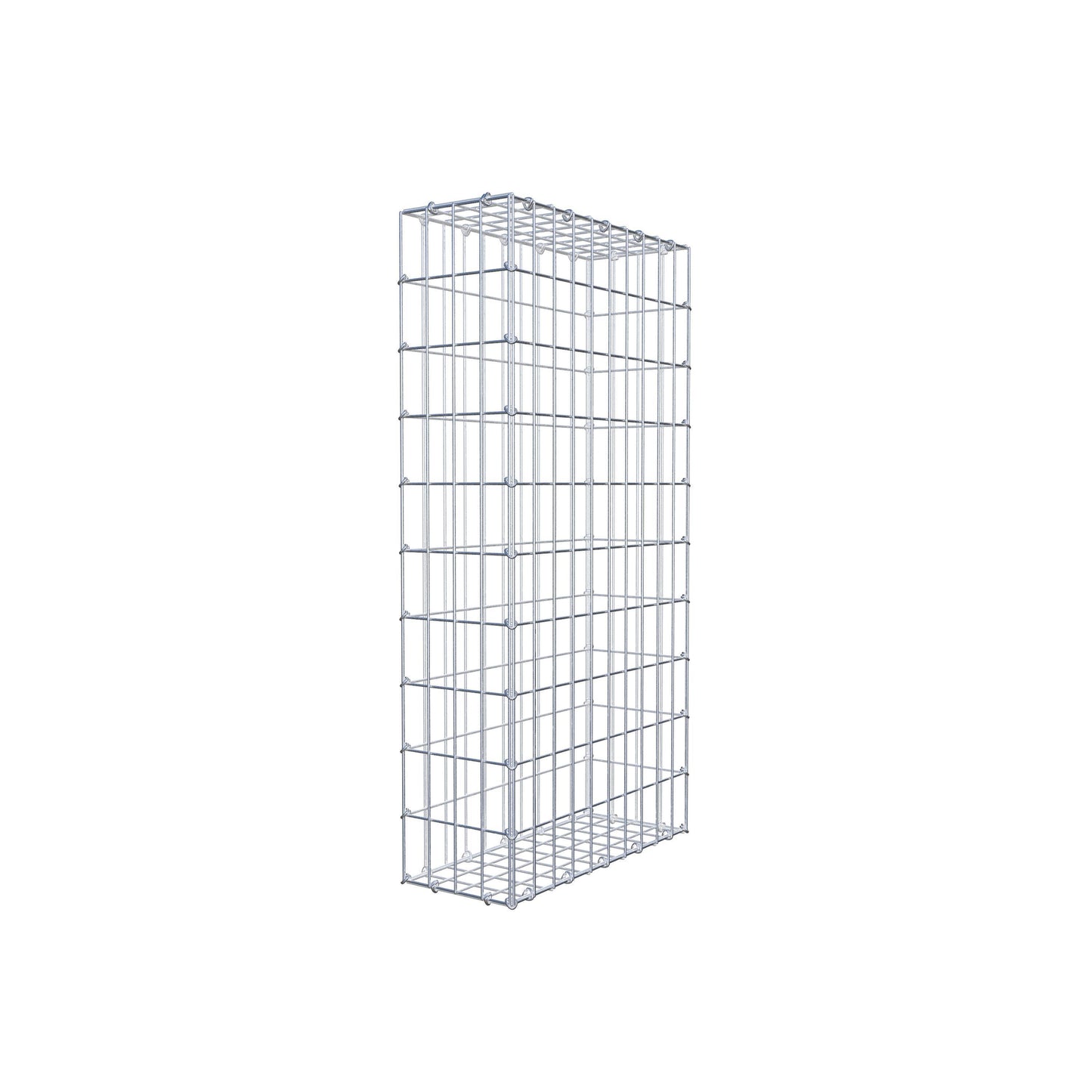 Gabione 100 cm x 50 cm x 20 cm (L x H x T), Maschenweite 5 cm x 10 cm, C-Ring