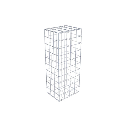 Gabione 100 cm x 30 cm x 40 cm (L x H x T), Maschenweite 10 cm x 10 cm, C-Ring