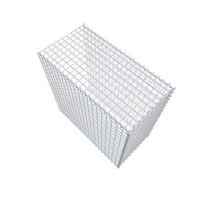 Gabion rapporté type 2 100 cm x 100 cm x 50 cm (L x H x P), mailles 5 cm x 5 cm, spirale