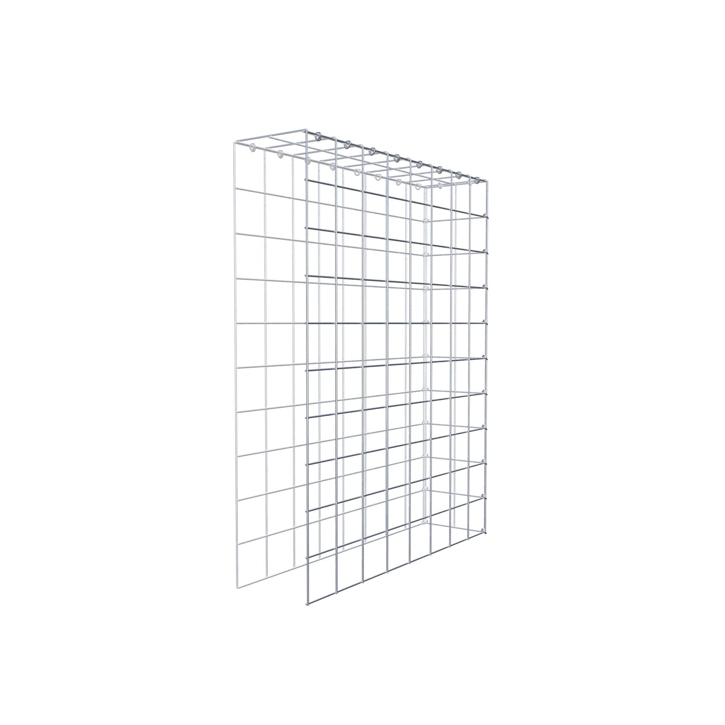 Add-on schanskorf type 4 100 cm x 80 cm x 20 cm (L x H x D), maaswijdte 10 cm x 10 cm, C-ring