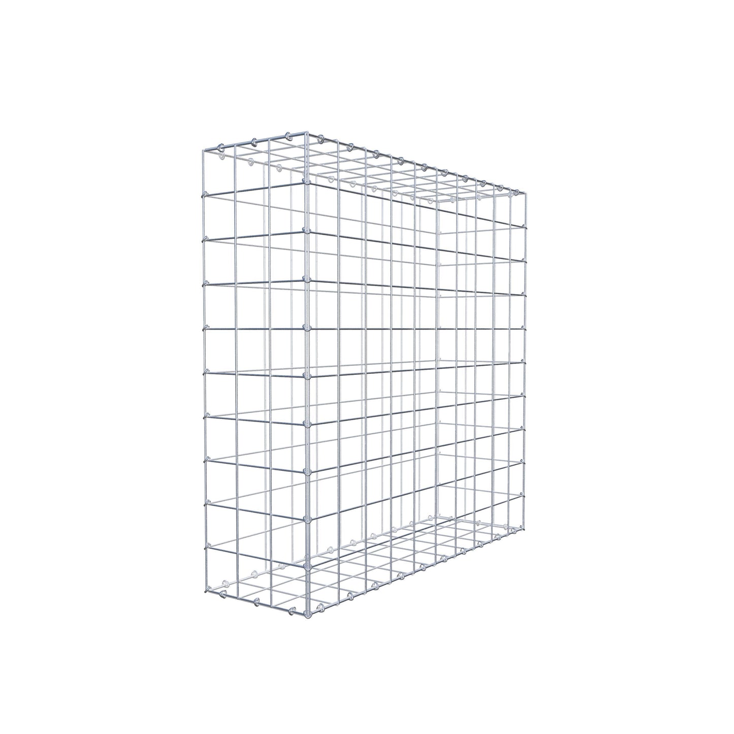 Schanskorf 100 cm x 100 cm x 30 cm (L x H x D), maaswijdte 10 cm x 10 cm, C-ring