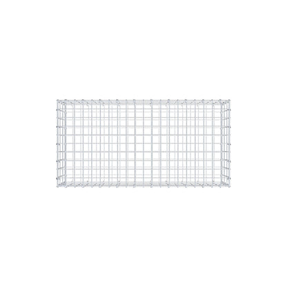 Gabion 100 cm x 30 cm x 50 cm (L x H x D), mesh size 5 cm x 10 cm, C-ring