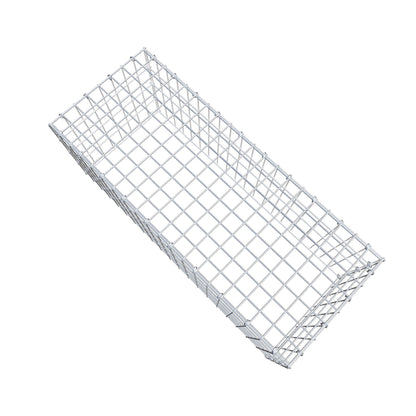 Gavión complementario de tipo 3 100 cm x 40 cm x 40 cm (largo x alto x fondo), malla 5 cm x 10 cm, anillo en C
