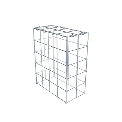 Anbaugabione Typ 3 50 cm x 40 cm x 20 cm (L x H x T), Maschenweite 10 cm x 10 cm, C-Ring