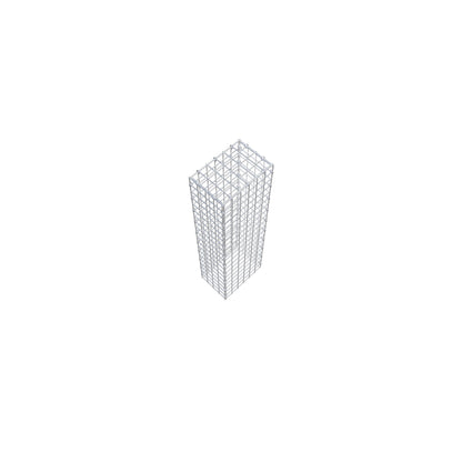 Fourche rapportée type 3 100 cm x 20 cm x 30 cm (L x H x P), maille 5 cm x 5 cm, anneau en C