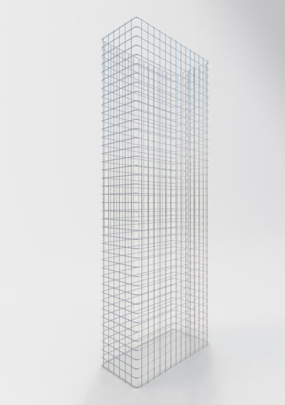 Valla de gaviones longitud 72 cm, altura 180 cm, profundidad 32 cm, malla 5 x 5 cm