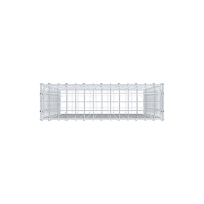 Gabion 100 cm x 70 cm x 20 cm (L x H x D), maskstorlek 5 cm x 5 cm, C-ring