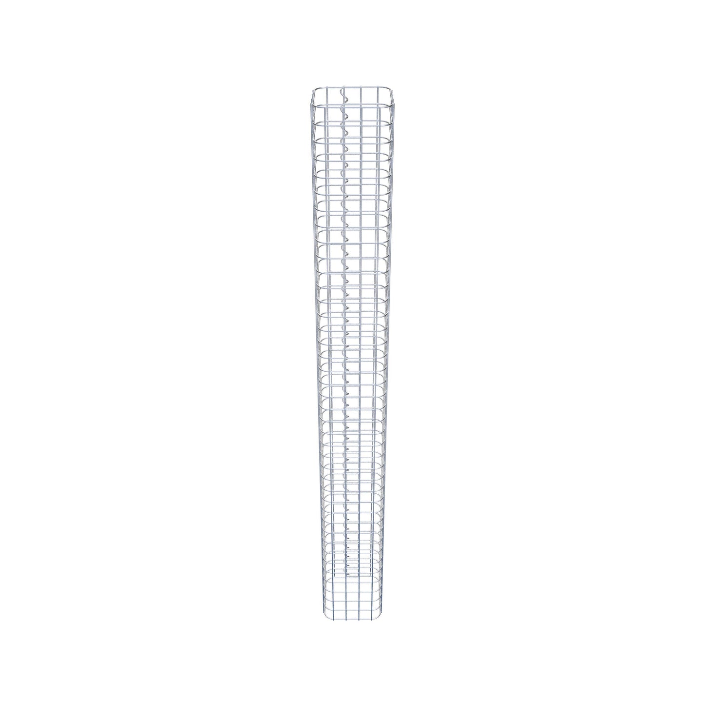 Gabion column square 22 cm x 22 cm, 200 cm high, MW 5 cm x 5 cm