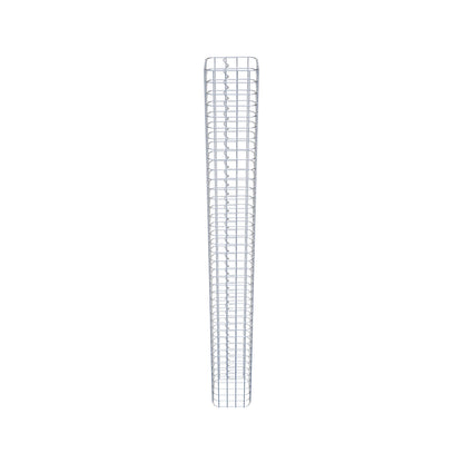 Gabion column square 22 cm x 22 cm, 200 cm high, MW 5 cm x 5 cm