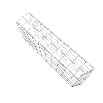 Anbaugabione Typ 4 100 cm x 50 cm x 20 cm (L x H x T), Maschenweite 10 cm x 10 cm, C-Ring
