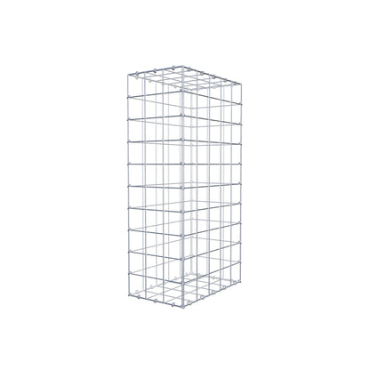 Gabione 100 cm x 50 cm x 30 cm (L x H x T), Maschenweite 10 cm x 10 cm, C-Ring