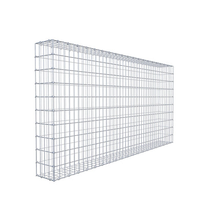 Gabion 200 cm x 100 cm x 20 cm (L x H x D), mesh size 5 cm x 10 cm, C-ring