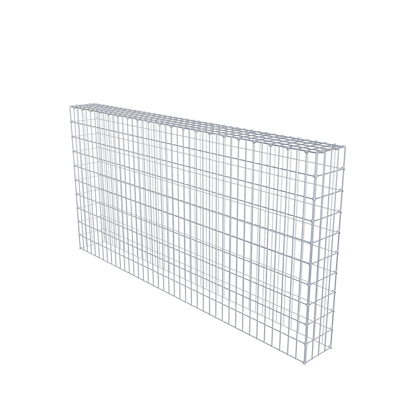 Opzetpaal type 3 200 cm x 100 cm x 20 cm (L x H x D), maaswijdte 5 cm x 10 cm, C-ring