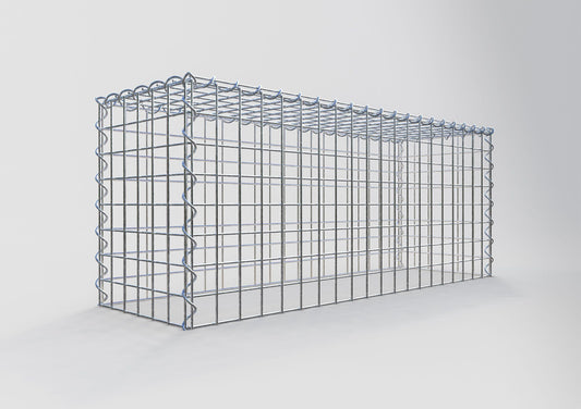 Gavión complementario tipo 3 100 cm x 40 cm x 30 cm (L x A x P), malla 5 cm x 5 cm, espiral
