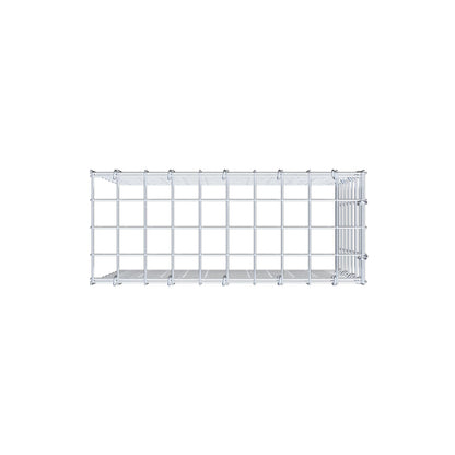 Gabião Tipo 4 50 cm x 40 cm x 20 cm (C x A x P), malhagem 5 cm x 5 cm, anel C