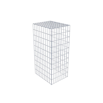 Anbaugabione Typ 4 100 cm x 50 cm x 40 cm (L x H x T), Maschenweite 5 cm x 10 cm, C-Ring