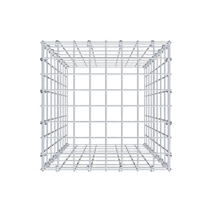 Gabião Tipo 3 80 cm x 40 cm x 40 cm (C x A x P), malhagem 5 cm x 10 cm, anel C