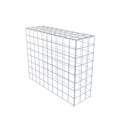 Extra gabion typ 4 100 cm x 80 cm x 30 cm (L x H x D), maskstorlek 10 cm x 10 cm, C-ring
