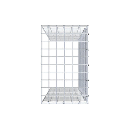 Gabião Tipo 4 100 cm x 30 cm x 50 cm (C x A x P), malhagem 5 cm x 5 cm, anel C