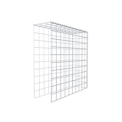 Grown-on gabion type 4 100 cm x 100 cm x 30 cm (L x H x D), mesh size 10 cm x 10 cm, spiral