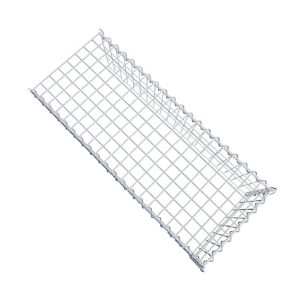 Gabião tipo 4 100 cm x 30 cm x 40 cm (C x A x P), malhagem 5 cm x 10 cm, espiral