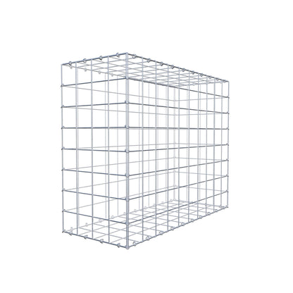 Gabião 100 cm x 80 cm x 40 cm (C x A x P), malhagem 10 cm x 10 cm, anel C