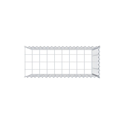 Gabion rapporté type 4 100 cm x 70 cm x 40 cm (L x H x P), mailles 10 cm x 10 cm, spirale