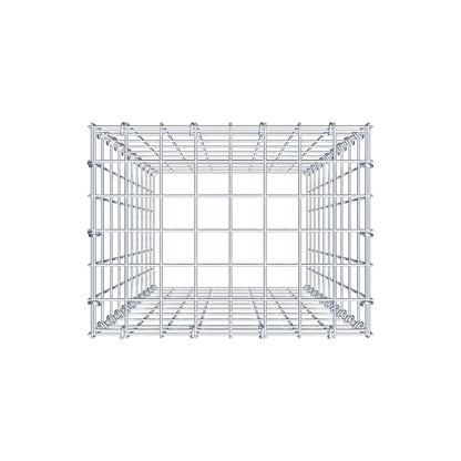 Gabbione aggiuntivo di tipo 3 100 cm x 40 cm x 30 cm (L x H x P), maglia 5 cm x 10 cm, anello a C