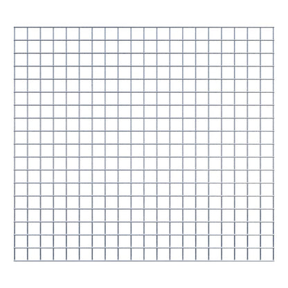 Decorative trellis / trellis (including mounting material) mesh size 5 x 5 cm